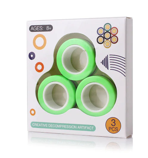 Magnetic Fidget Rings