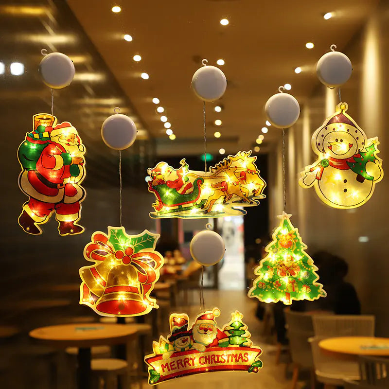 Christmas LED Suction Cup Lights